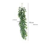 90CM-Sand-date-leaf rattan-green-1